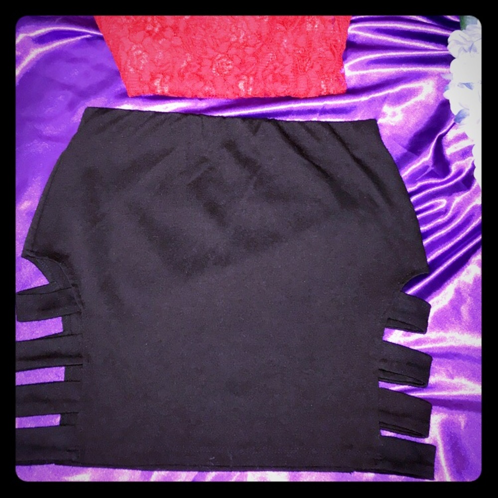 Black mini Skirt